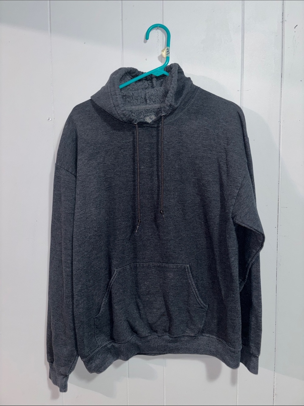 Fruit of the Loom Men's Dark Gray Pullover Hoodie